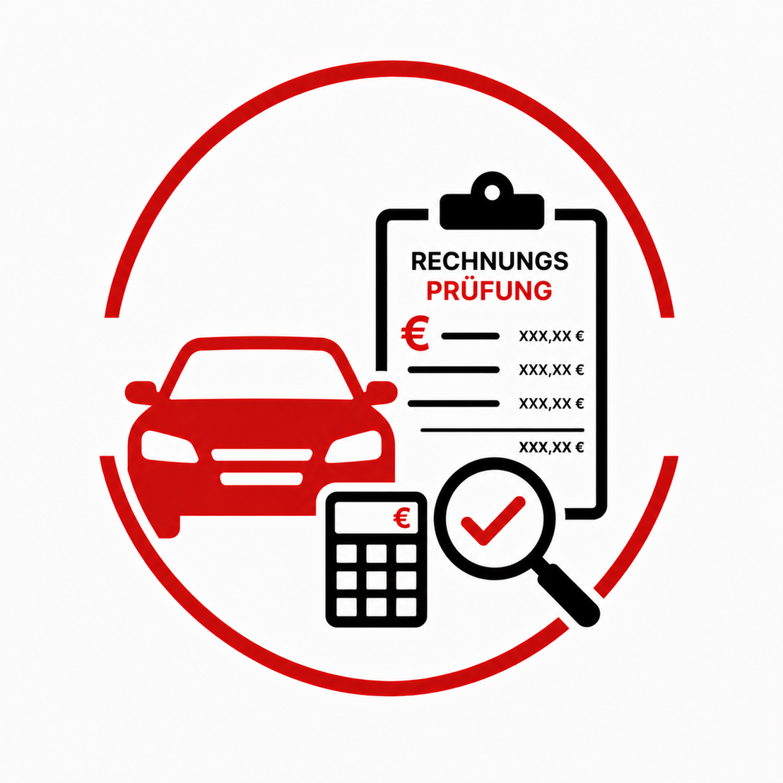Wohnmobil steht auf einem Platz und wird technisch überprüft