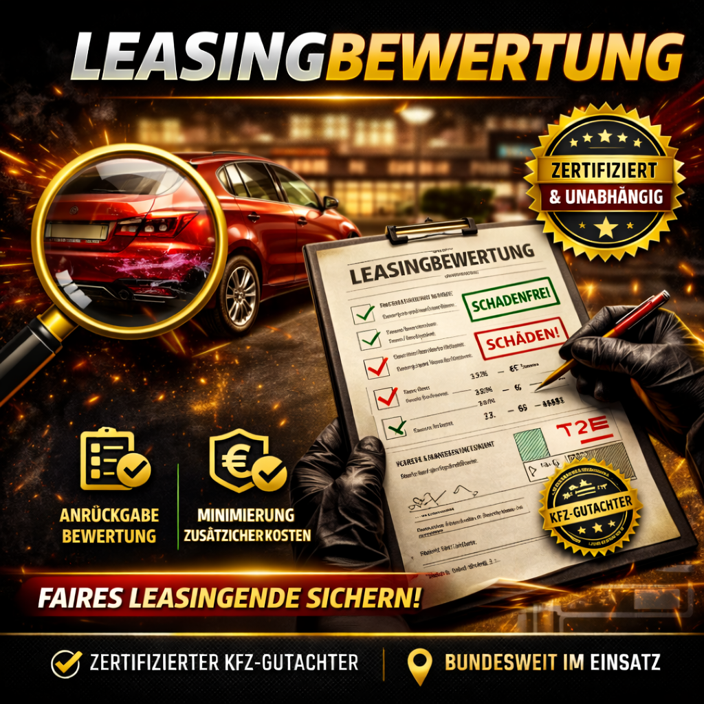 Rückgabe eines Leasingfahrzeugs mit Protokoll